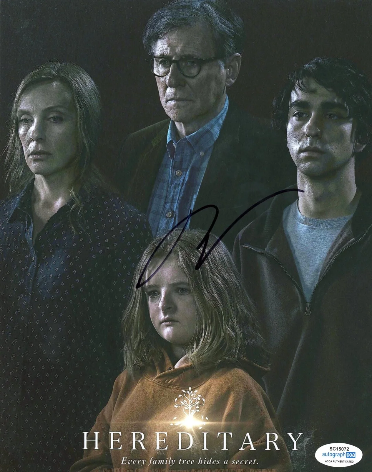 ARI ASTER — Ari Aster signed "HEREDITARY" 8x10 Photo AUTOGRAPH a MIDSOMMAR Director ACOA COA, изображение 3