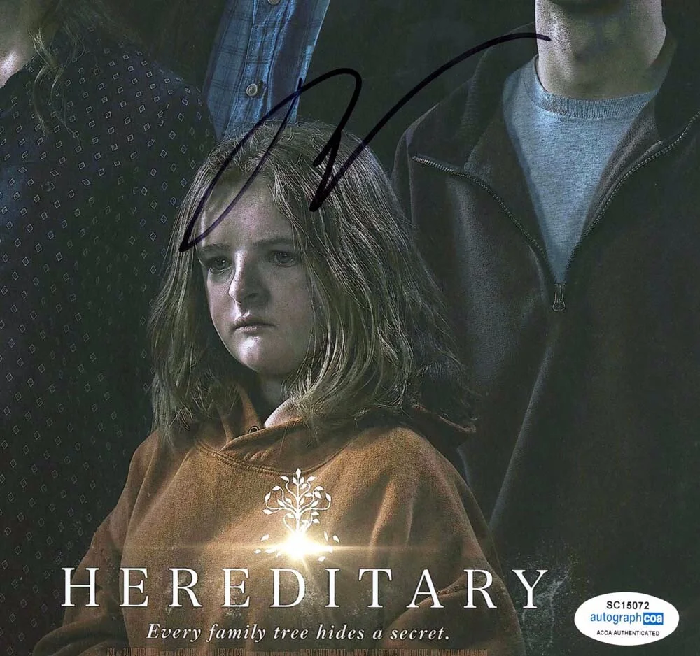 ARI ASTER — Ari Aster signed "HEREDITARY" 8x10 Photo AUTOGRAPH a MIDSOMMAR Director ACOA COA, изображение 4