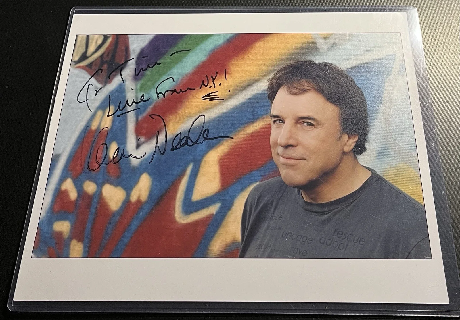 Kevin Nealon SNL Live from New York Signed 8x10 Photograph w/ COA & Top Loader, изображение 2