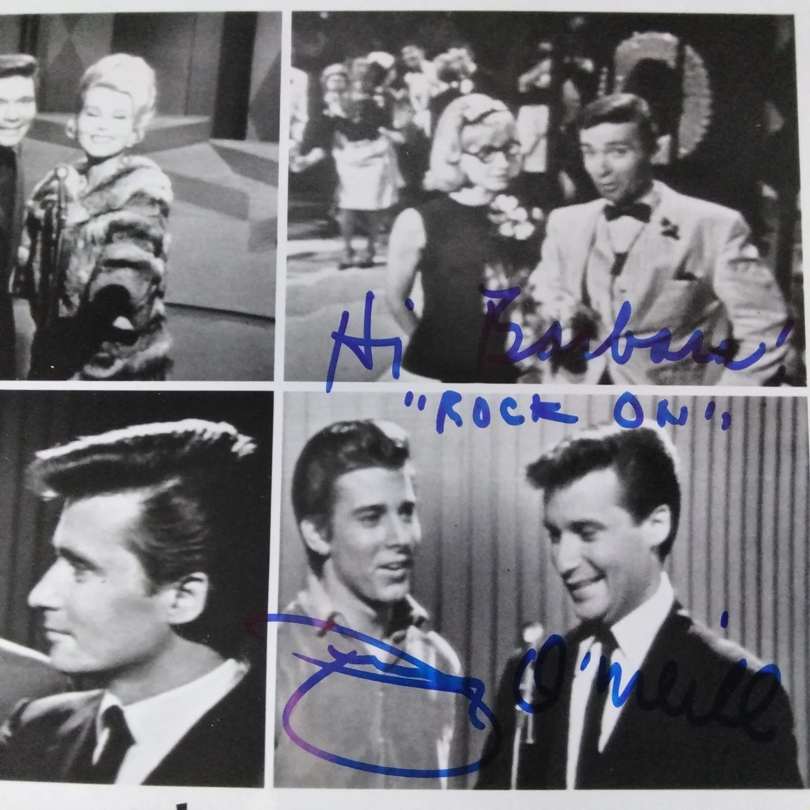 Jimmy O'Neill SIGNED 8x10 Photo 60s TV Host DJ Shindig Bobby Sherman Music Dance, изображение 3