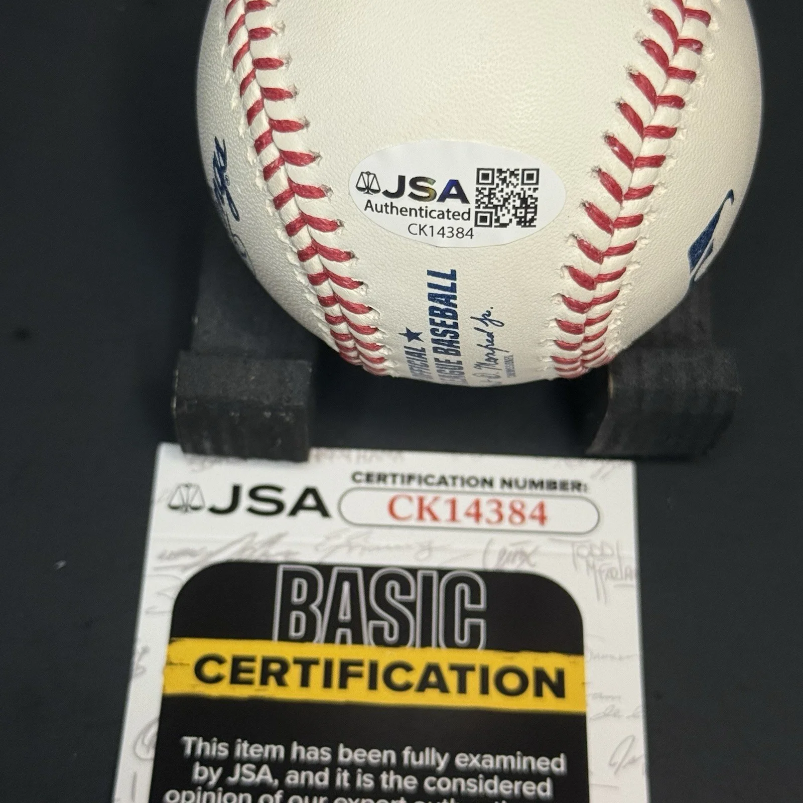 Ice Cube Signed Baseball Autographed OMLB N.W.A. Rapper Actor JSA COA Big 3, image 2