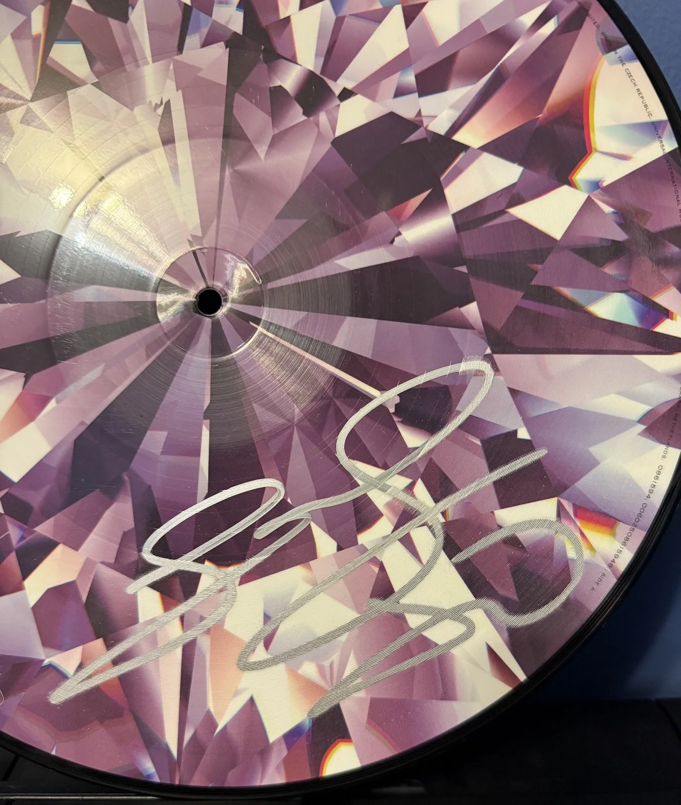 Sam Smith signed I Feel Love RSD 12" picture disc, image 2