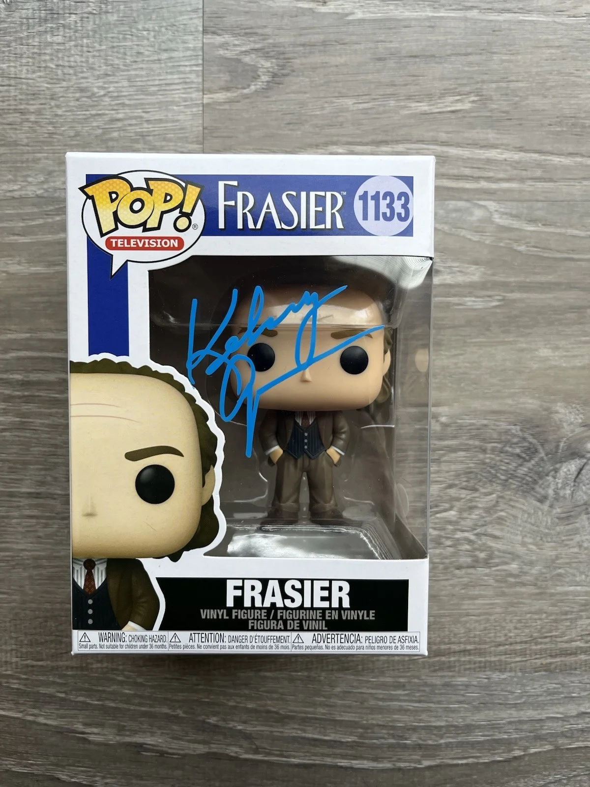 Kelsey Grammer — Kelsey Grammer Signed Frasier Funko Pop JSA COA #1133, image 2