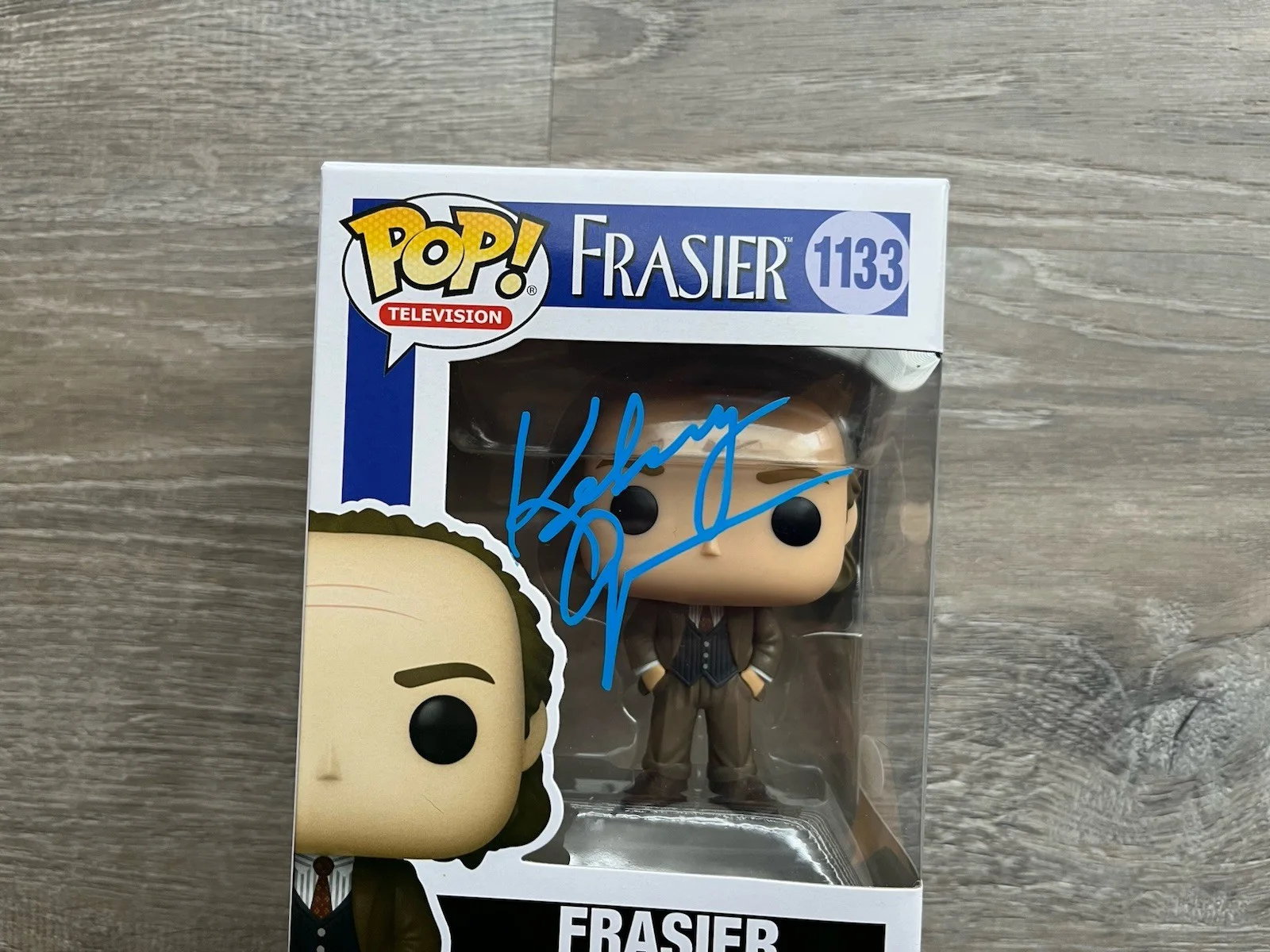 Kelsey Grammer — Kelsey Grammer Signed Frasier Funko Pop JSA COA #1133, image 3