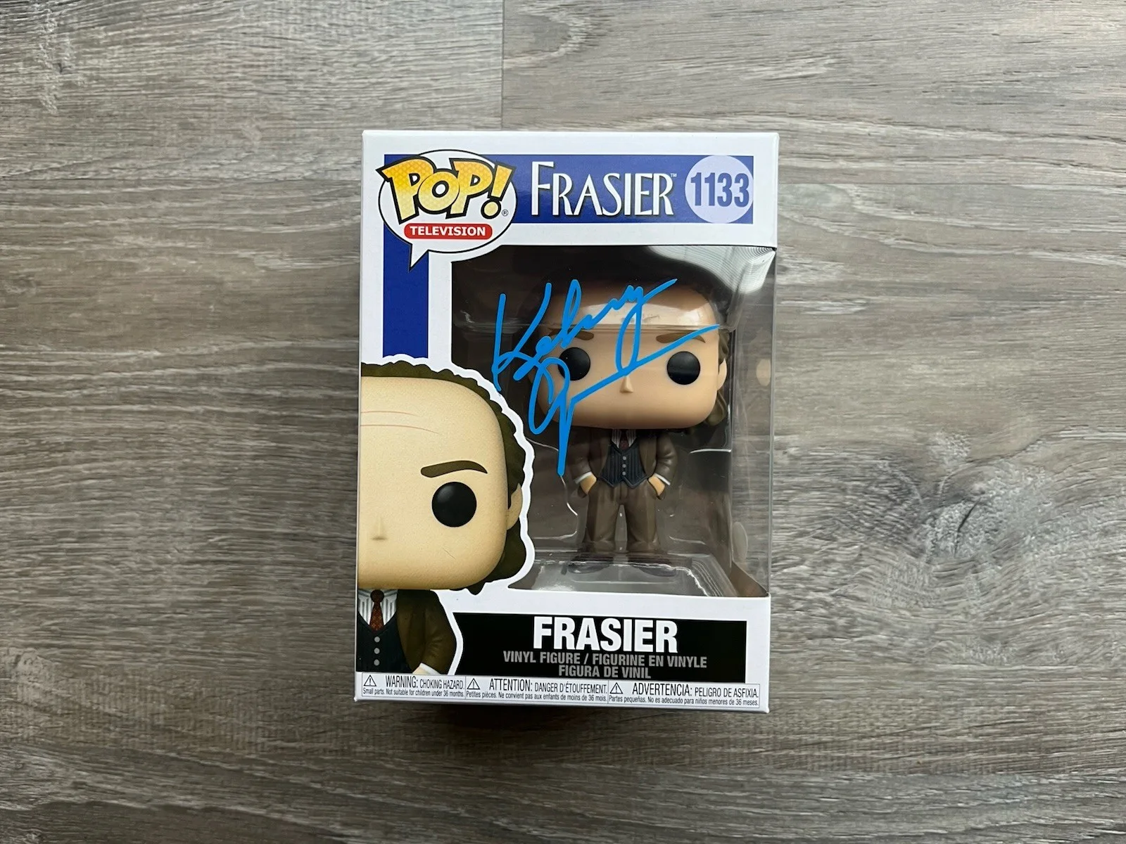 Kelsey Grammer — Kelsey Grammer Signed Frasier Funko Pop JSA COA #1133, image 4