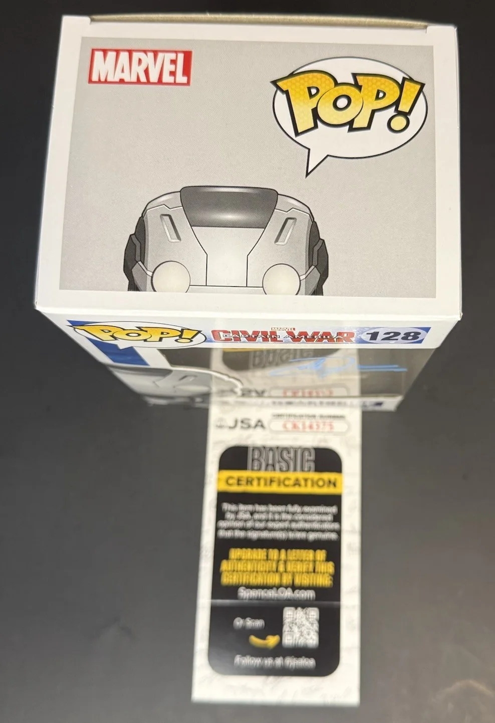 Don Cheadle — Don Cheadle Signed Funko Pop Autographed War Machine Figure Marvel JSA COA, image 4