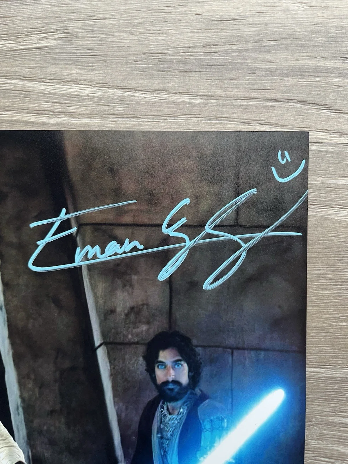Eman Esfandi — Eman Esfandi Signed Ezra Bridger 11x14 Photo JSA COA AHSOKA Star Wars, изображение 5
