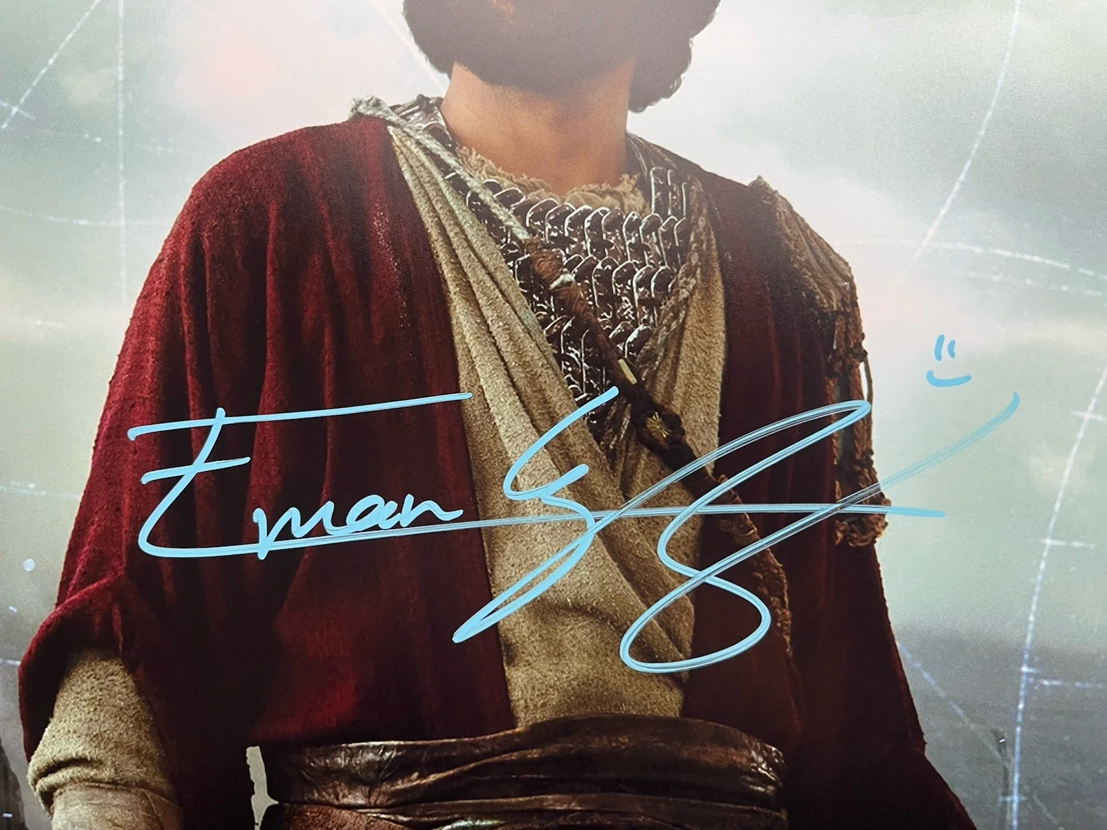 Eman Esfandi — Eman Esfandi Signed Ezra Bridger 11x14 Photo JSA COA AHSOKA Star Wars, image 4