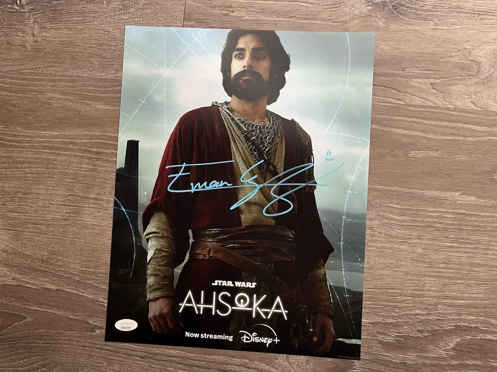 Eman Esfandi — Eman Esfandi Signed Ezra Bridger 11x14 Photo JSA COA AHSOKA Star Wars, image 5