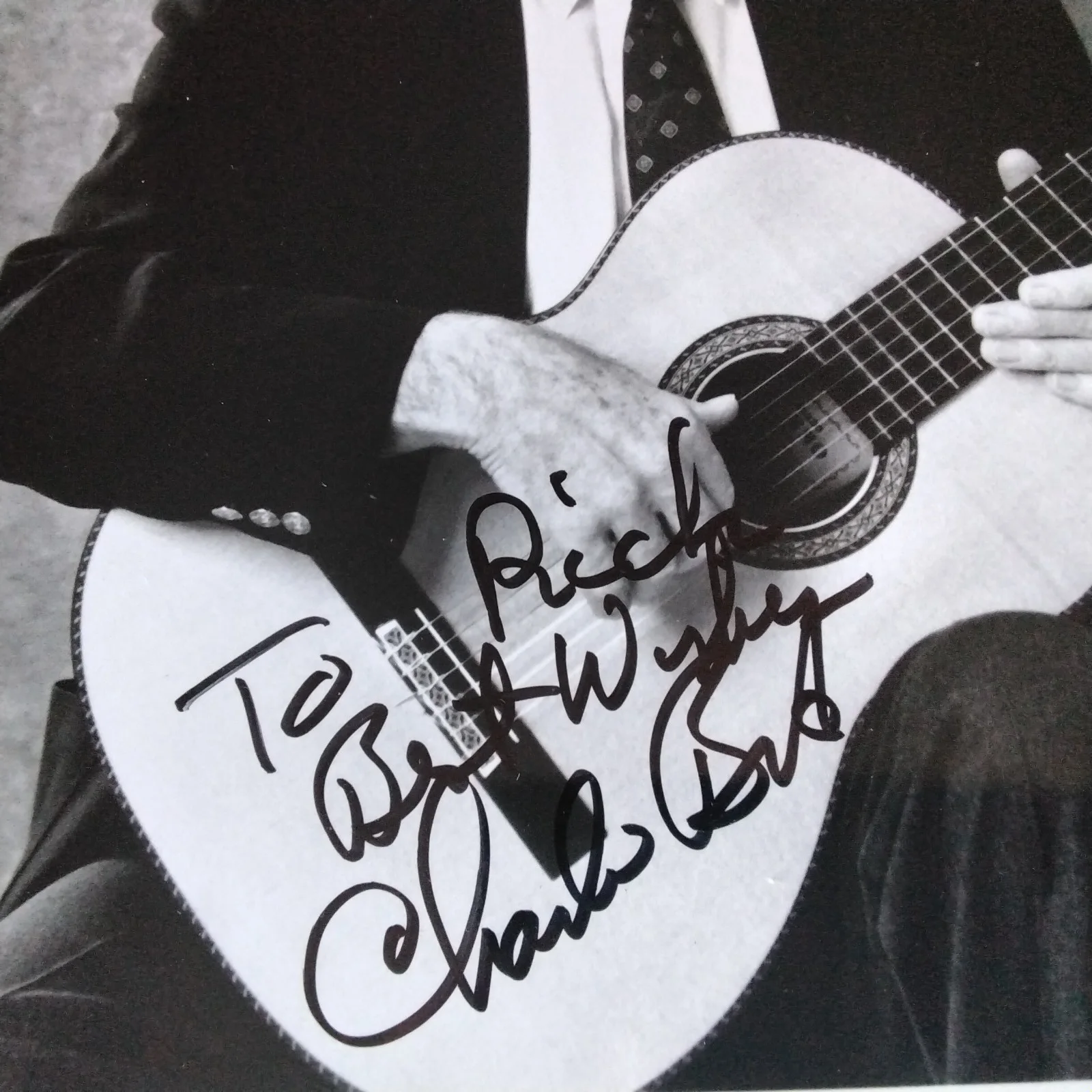 Charlie Byrd SIGNED Photo Jazz Latin Style Guitarist Samba Girl From Ipanema, изображение 4