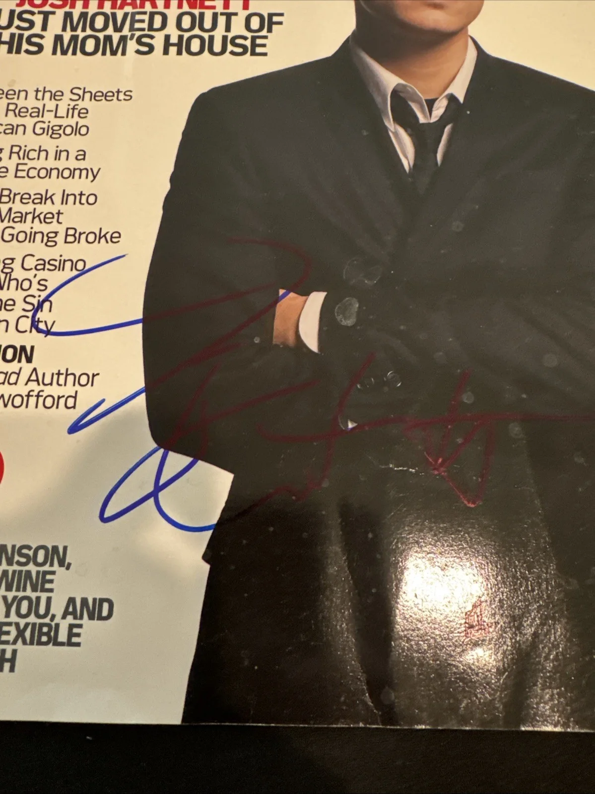 see title — Josh Hartnett Signed Autographed 8x10 Photograph, image 2