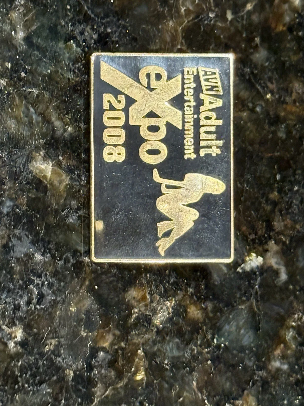 AVN Adult Entertainment 2008 Expo Show Pin Las Vegas Hard To Find Rare, изображение 3