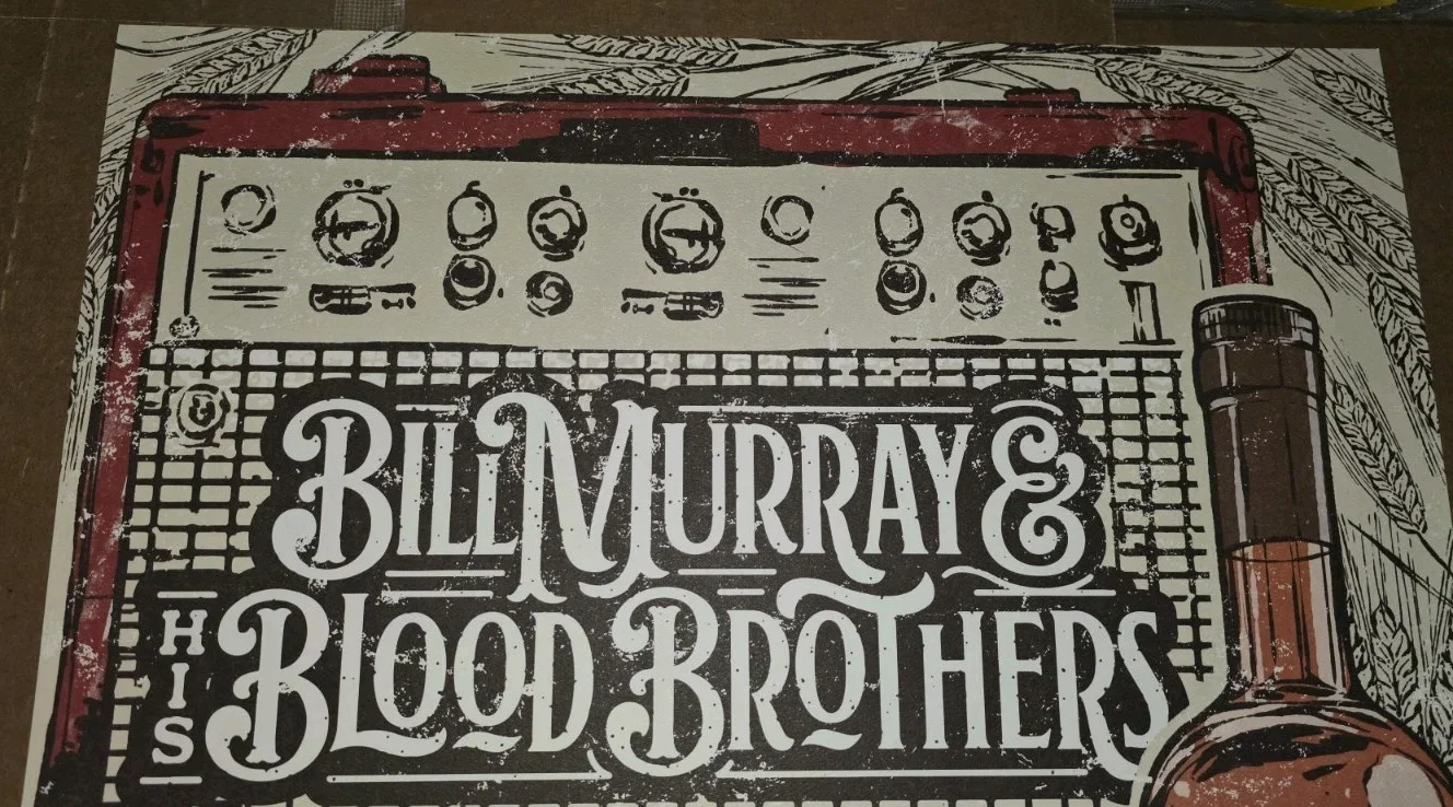 BILL MURRAY Signed 2025 Louisville Palace Show Poster PRINT Auto Bourbon Whiskey, изображение 4
