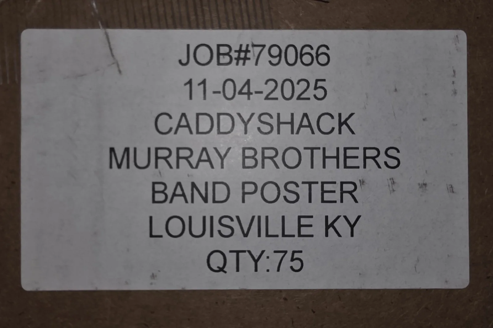 BILL MURRAY Signed 2025 Louisville Palace Show Poster PRINT Auto Bourbon Whiskey, изображение 5