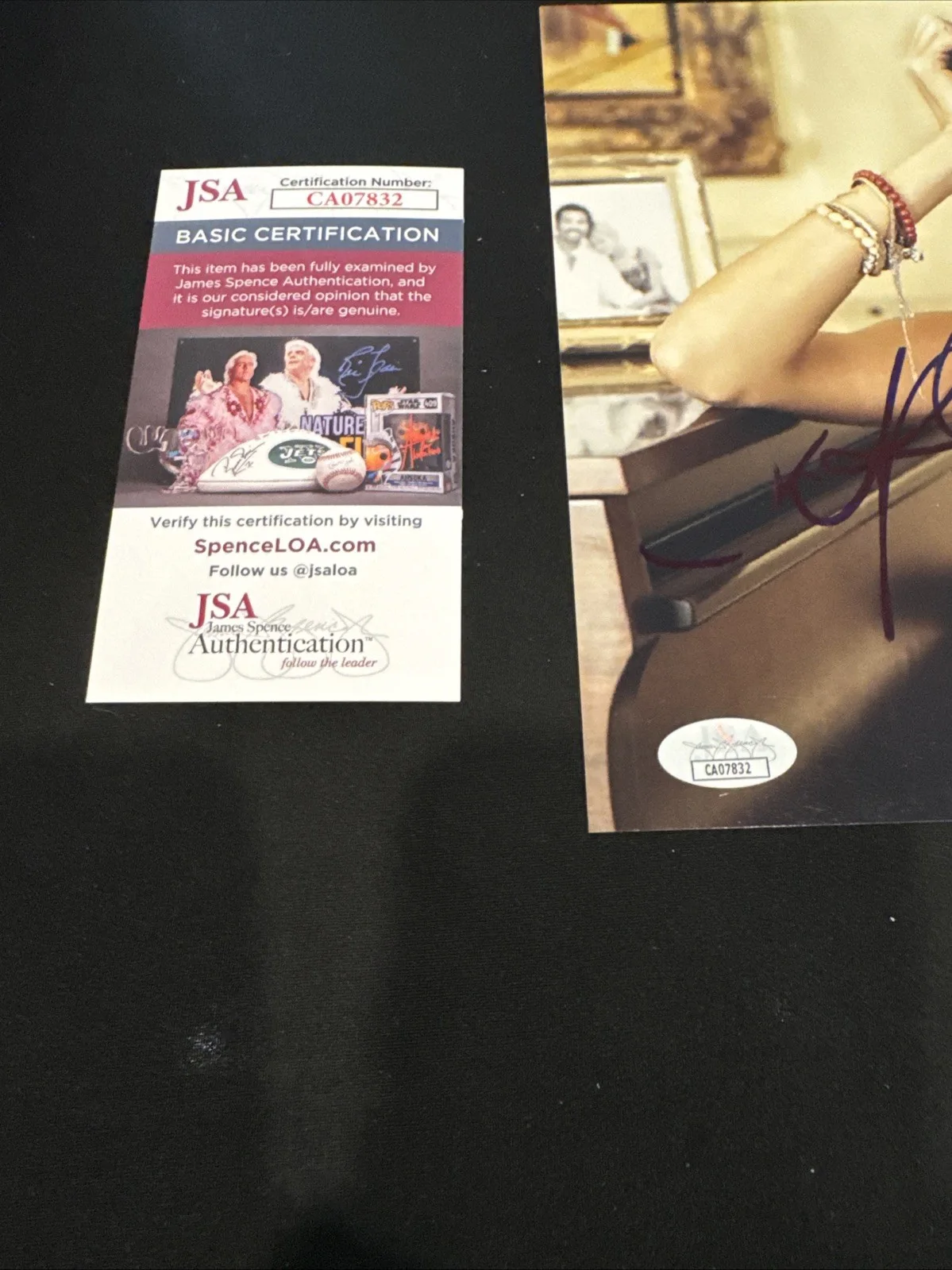 see title — Nicole Richie Signed Autographed 8x10 Photograph, image 2
