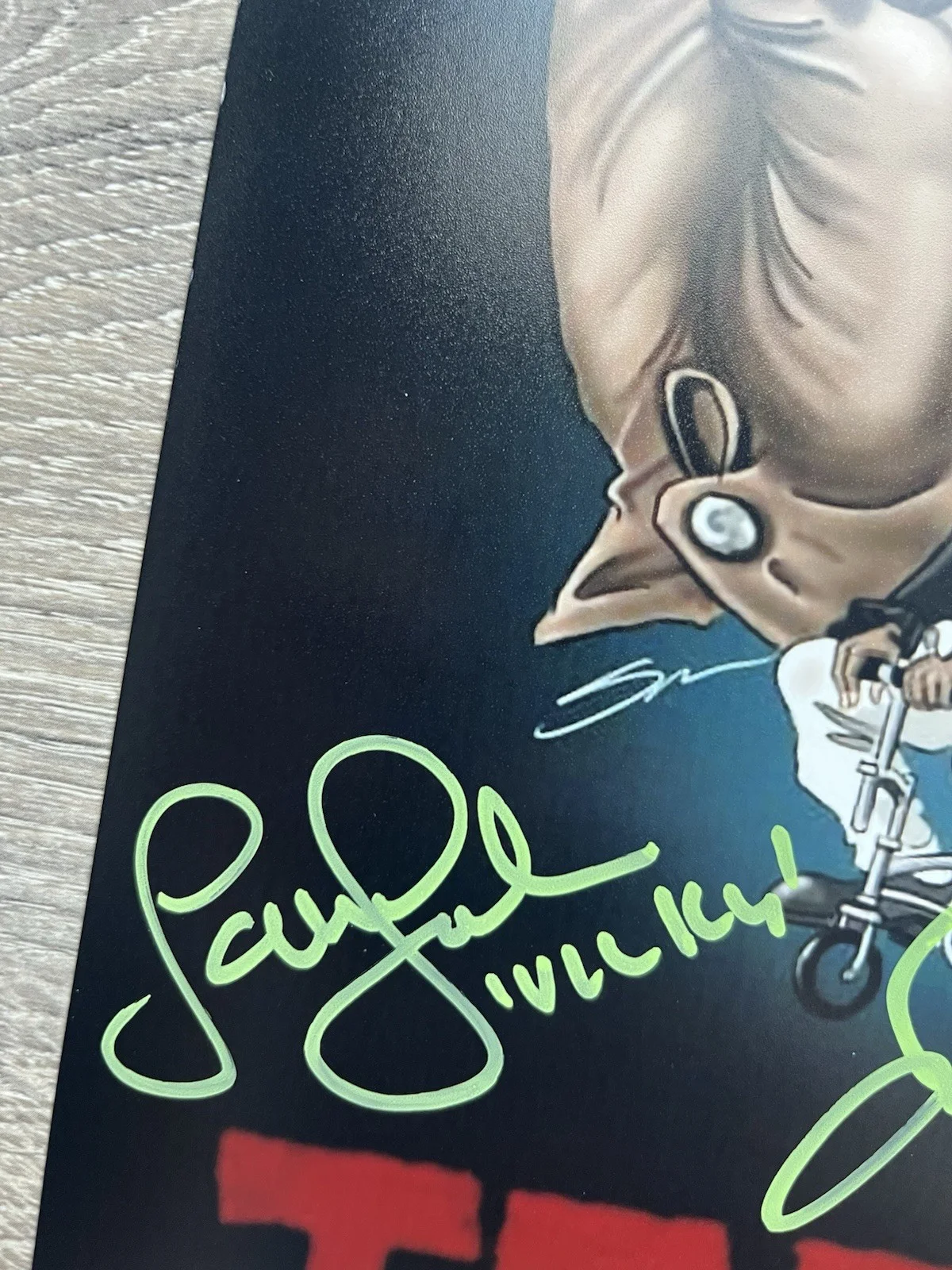 Samantha Scaffidi — Samantha Scaffidi Jenna Kanell Signed Terrifier 11x14 Photo JSA Art The Clown, изображение 5