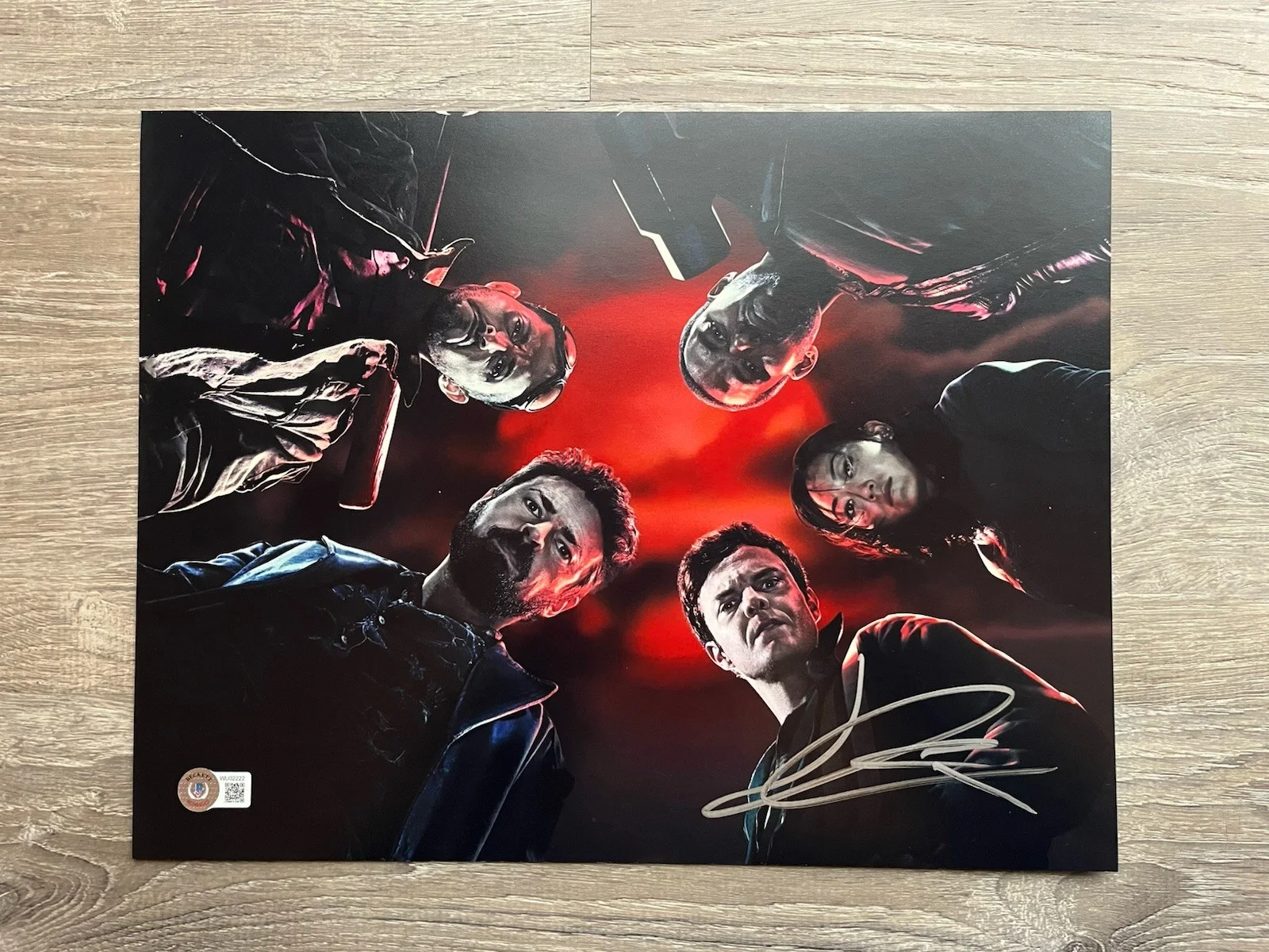 Jack Quaid — Jack Quaid Signed The Boys 11x14 Photo Beckett COA Hughie, image 2