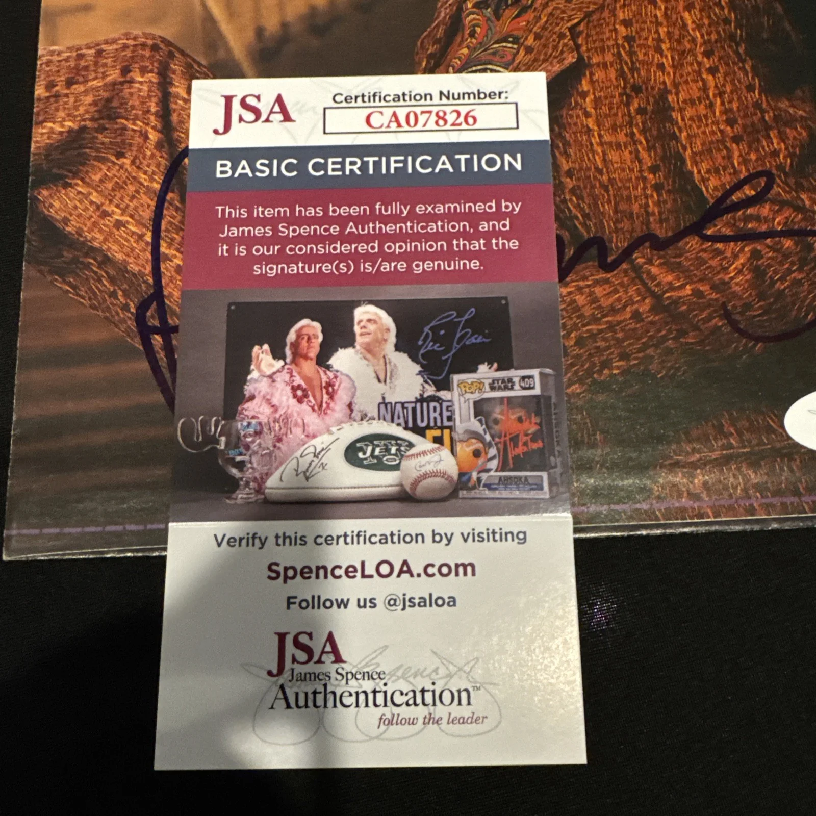 Paul Young REAL hand SIGNED 45 Cover Everytime You Go Away Autographed JSA COA, изображение 4