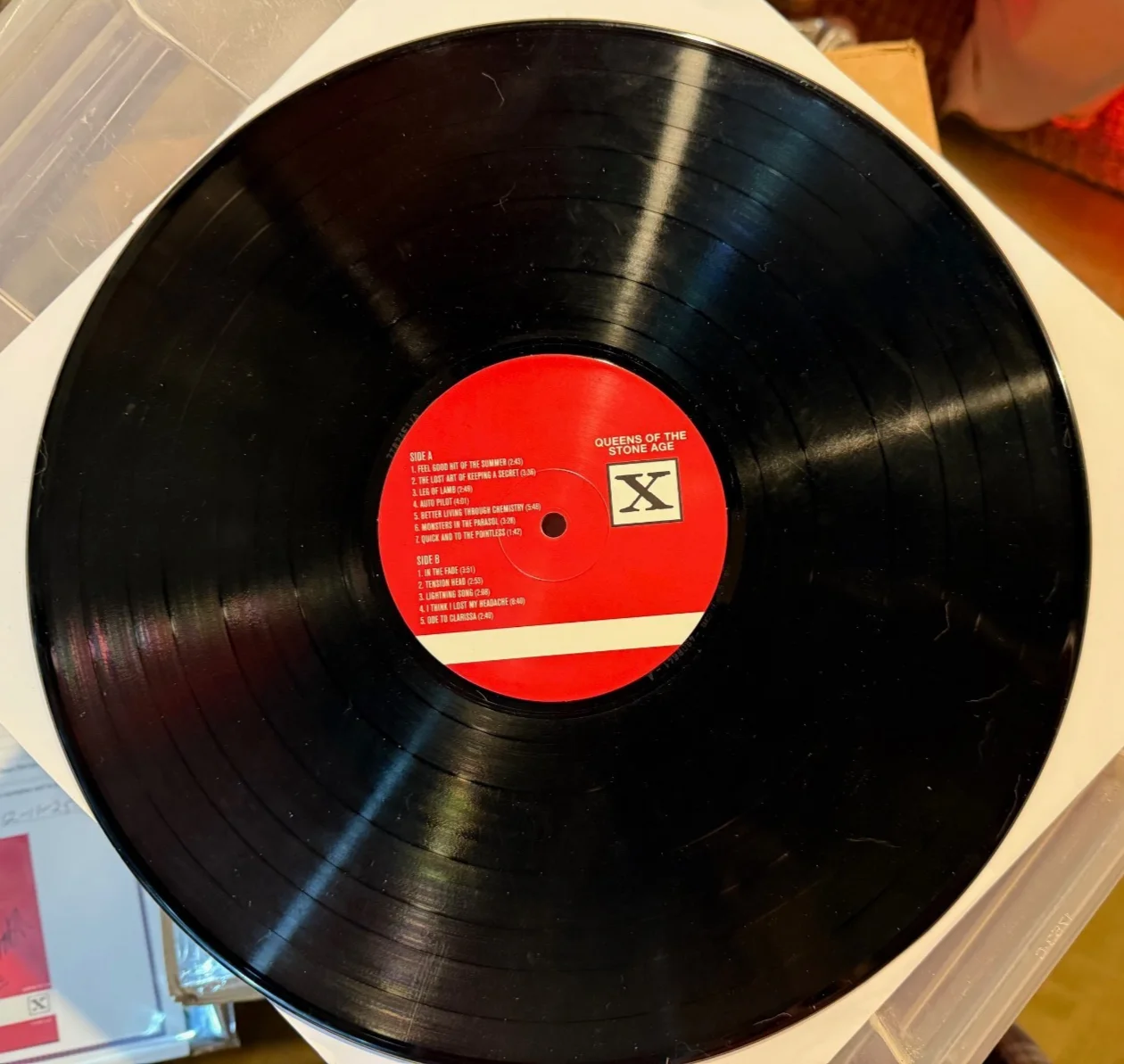Rare Autographed Queens of the Stone Age Rated X Vinyl - REAL COA, изображение 5