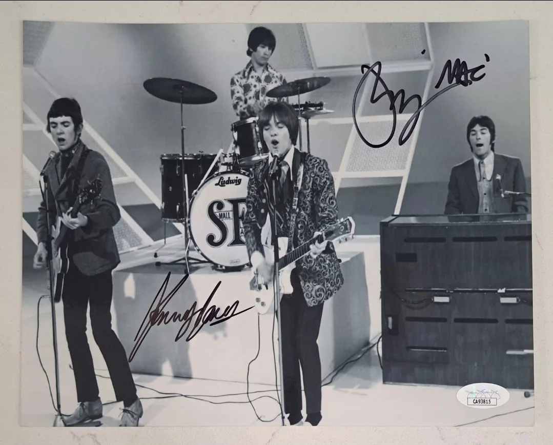Small Faces - IAN McLAGEN & KENNY JONES Signed 8x10 High-Quality Photo JSA COA, изображение 2