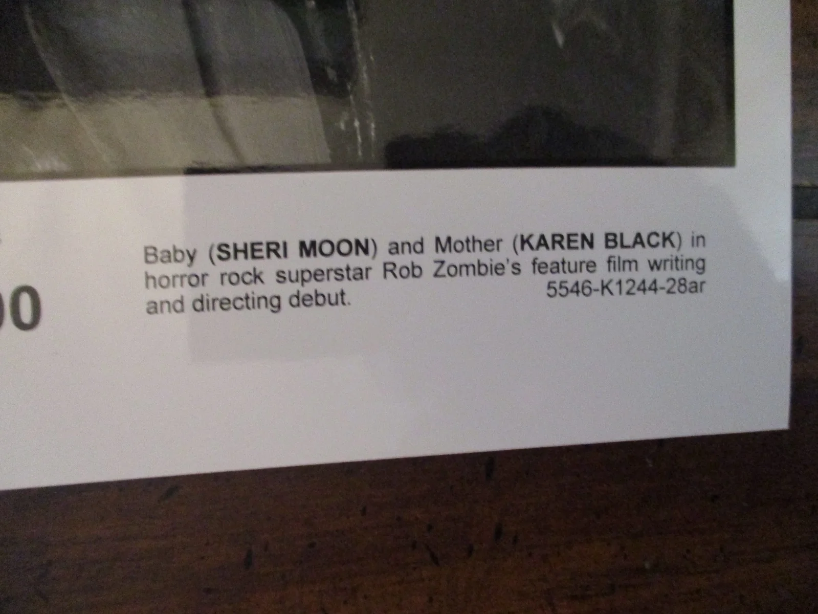 Karen Black/Sheri Moon(HOUSE OF 1000 CORPSES)2003 10 x 8 Black/White Press Photo, изображение 3