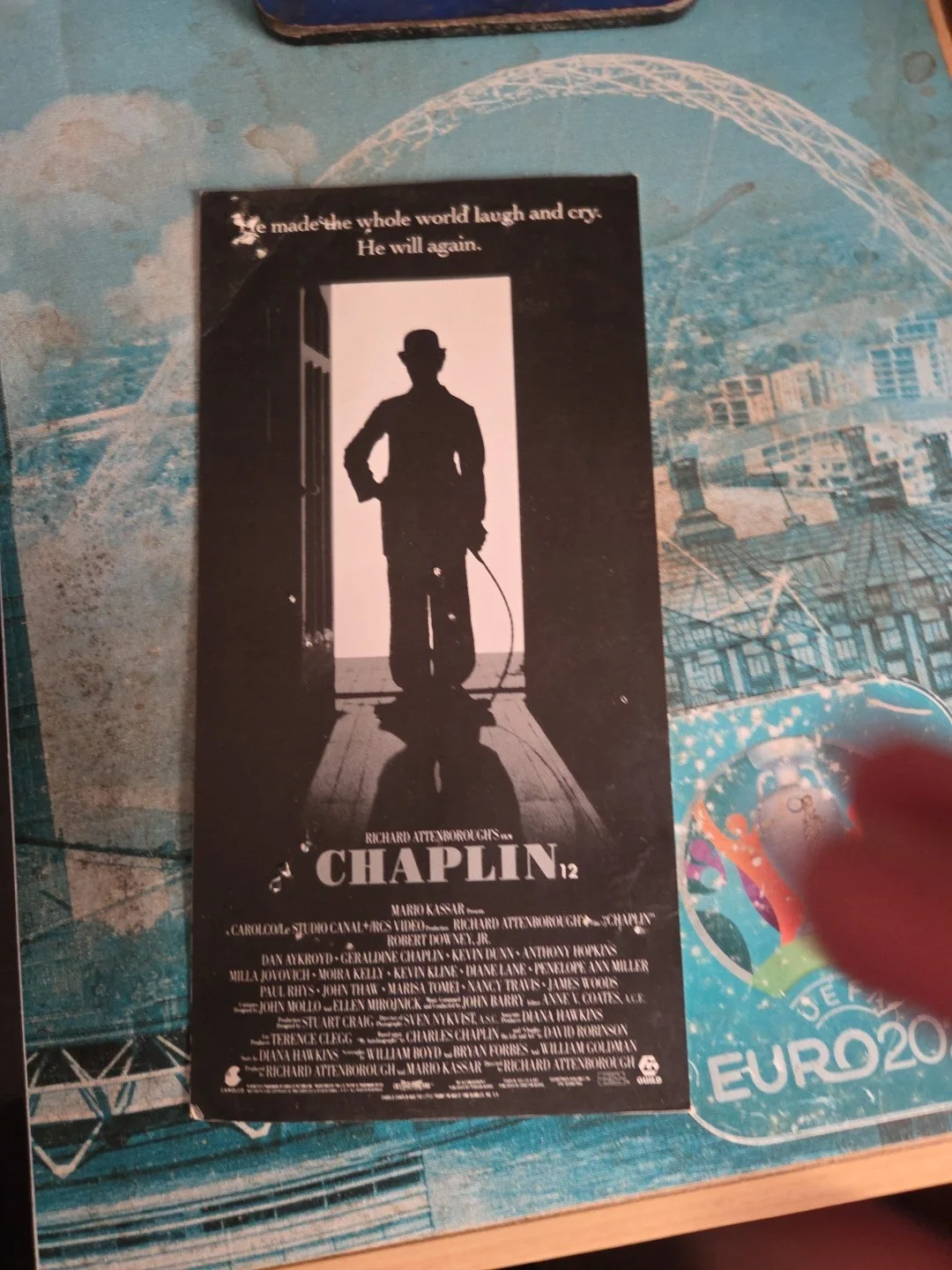 CHAPLIN Royal FILM Performance Of 1992 Souvenir BrochPlus Ticket And ProdMotes, image 2