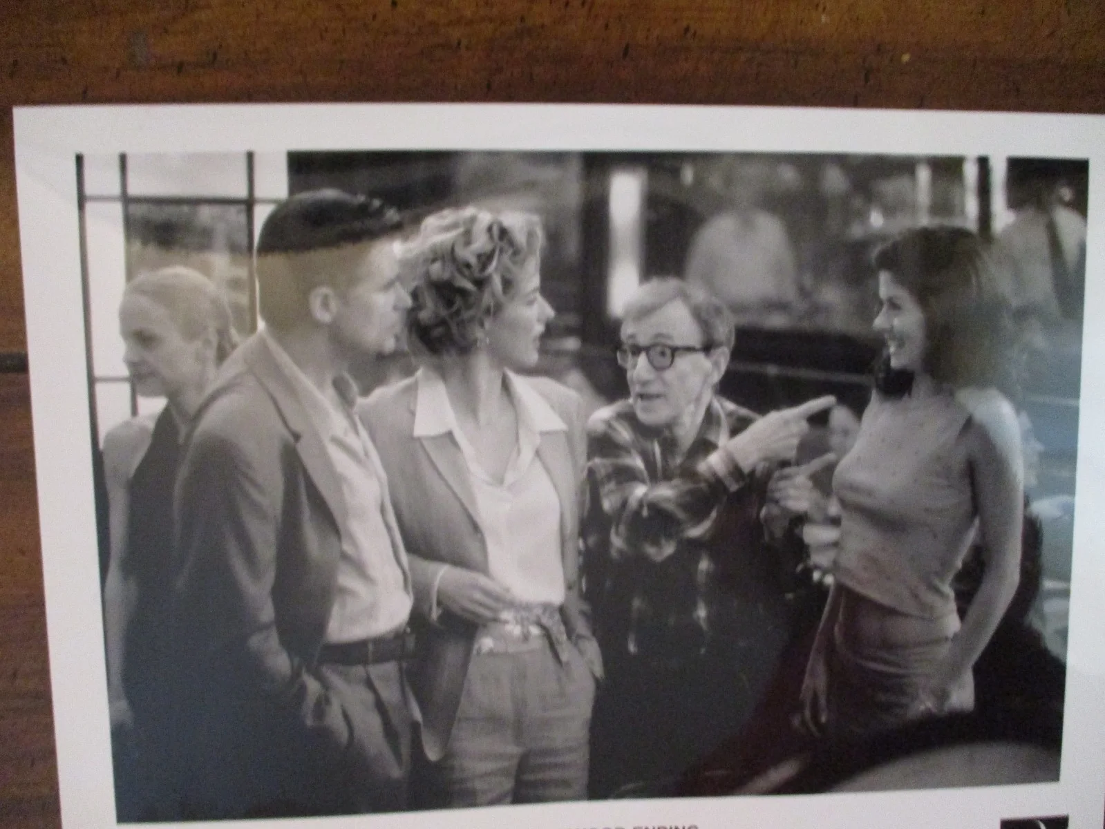 Tea Leoni/Treat Williams/Debra Messing/Woody Allen("HOLLYWOOD ENDING")2002 Photo, изображение 2