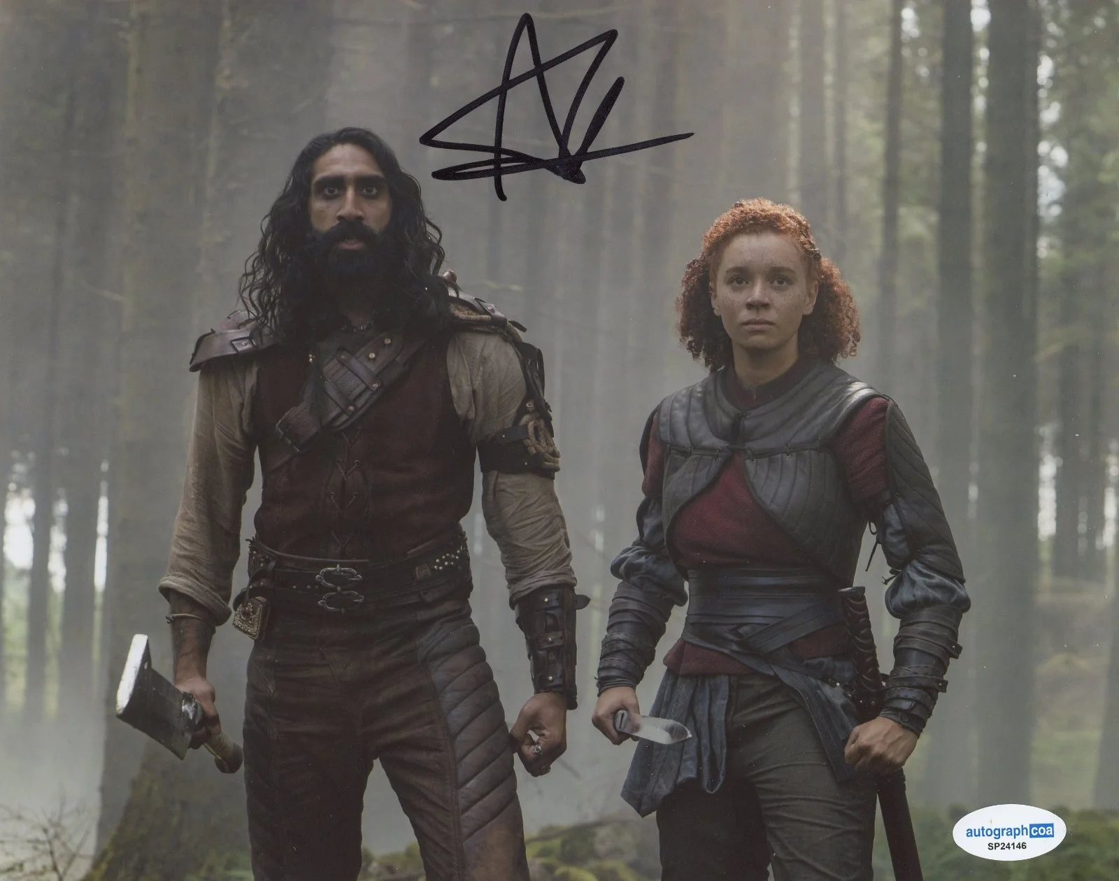 Amar Chadha-Patel — Amar-Chadha Patel Signed Autographed WILLOW 'Thraxus Boorman' 8x10 Photo ACOA B, изображение 2