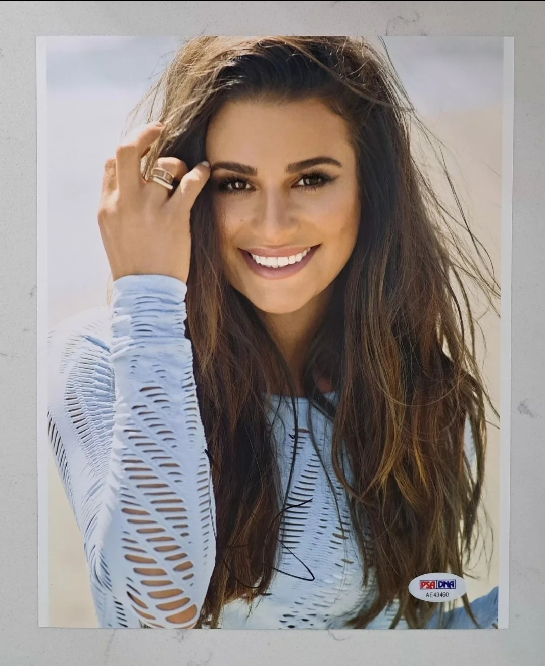 *LEA MICHELLE* Signed/Autographed Rare 8x10 Photo PSA/DNA COA Beckett BAS Glee, image 3