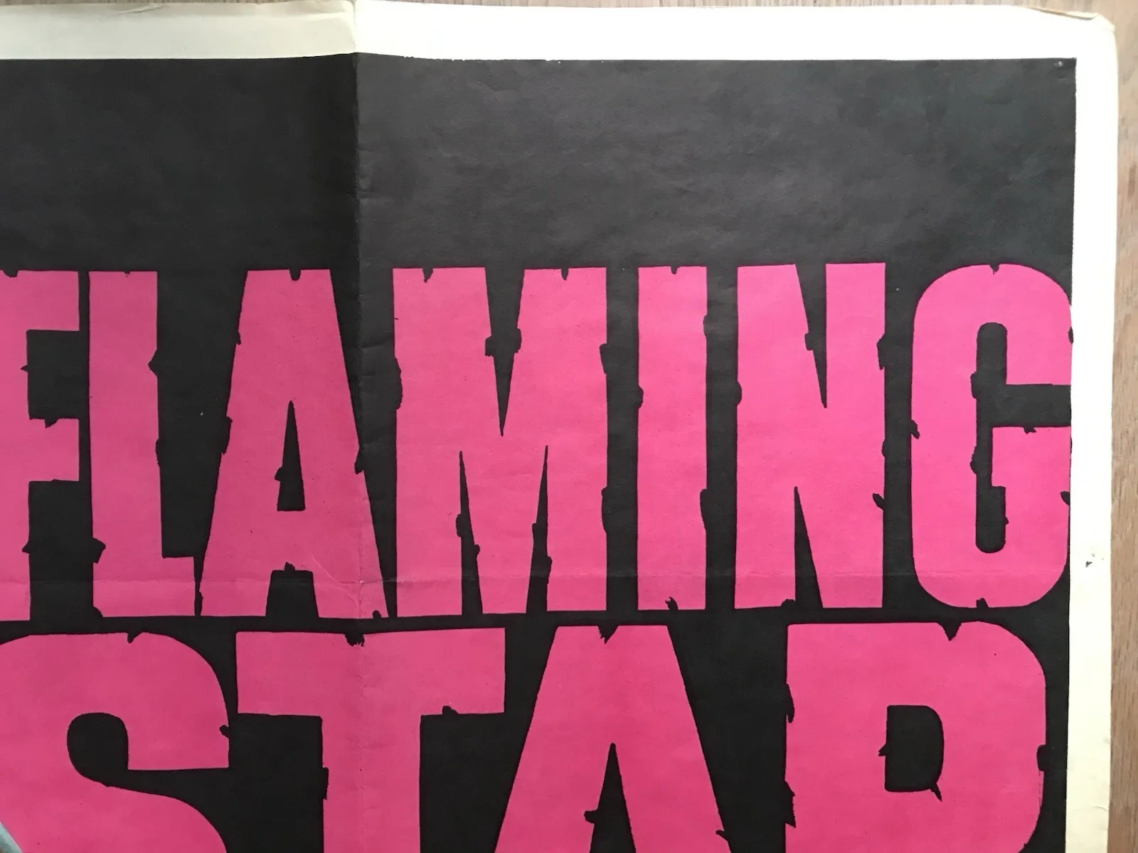 Flaming Star (1960), Original UK Quad Movie Poster, ELVIS, изображение 5