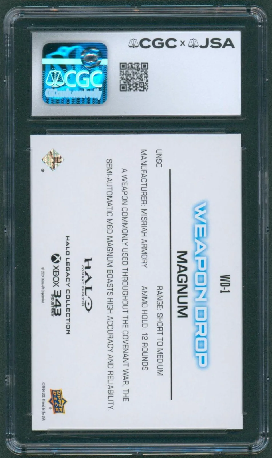 Steve Downes — Steve Downes Signed Card Halo Legacy Master Chief Auto Mint 9 CGC x JSA SLAB, image 2