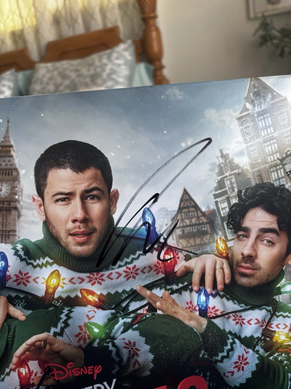 Nick Jonas, Kevin Jonas & Joe Jonas Signed Vinyl Album Jonas Brothers, изображение 5