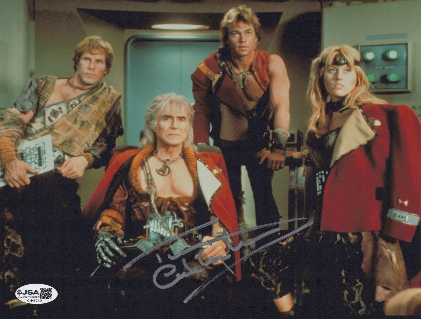 TIM CULBERTSON — TIM CULBERTSON Signed STAR TREK 2 :THE WRATH OF KHAN 8x10 Photo JSA COA Cert
