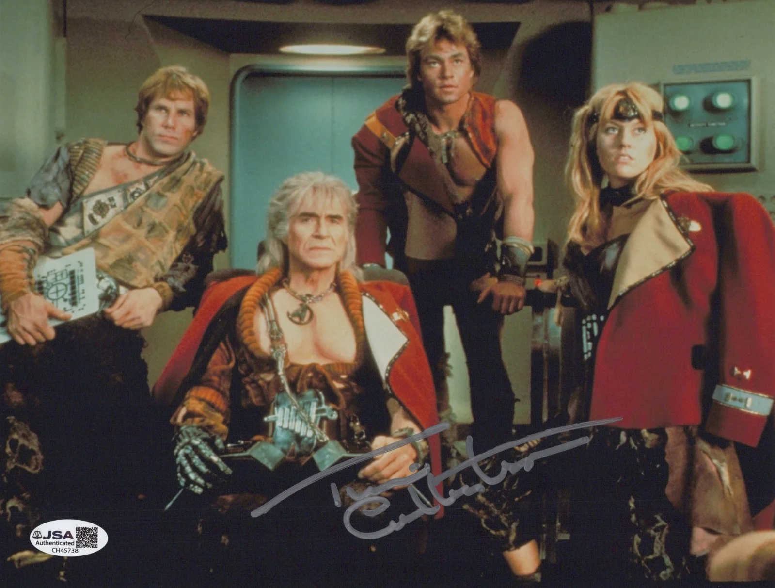 TIM CULBERTSON — TIM CULBERTSON Signed STAR TREK 2 :THE WRATH OF KHAN 8x10 Photo JSA COA Cert
