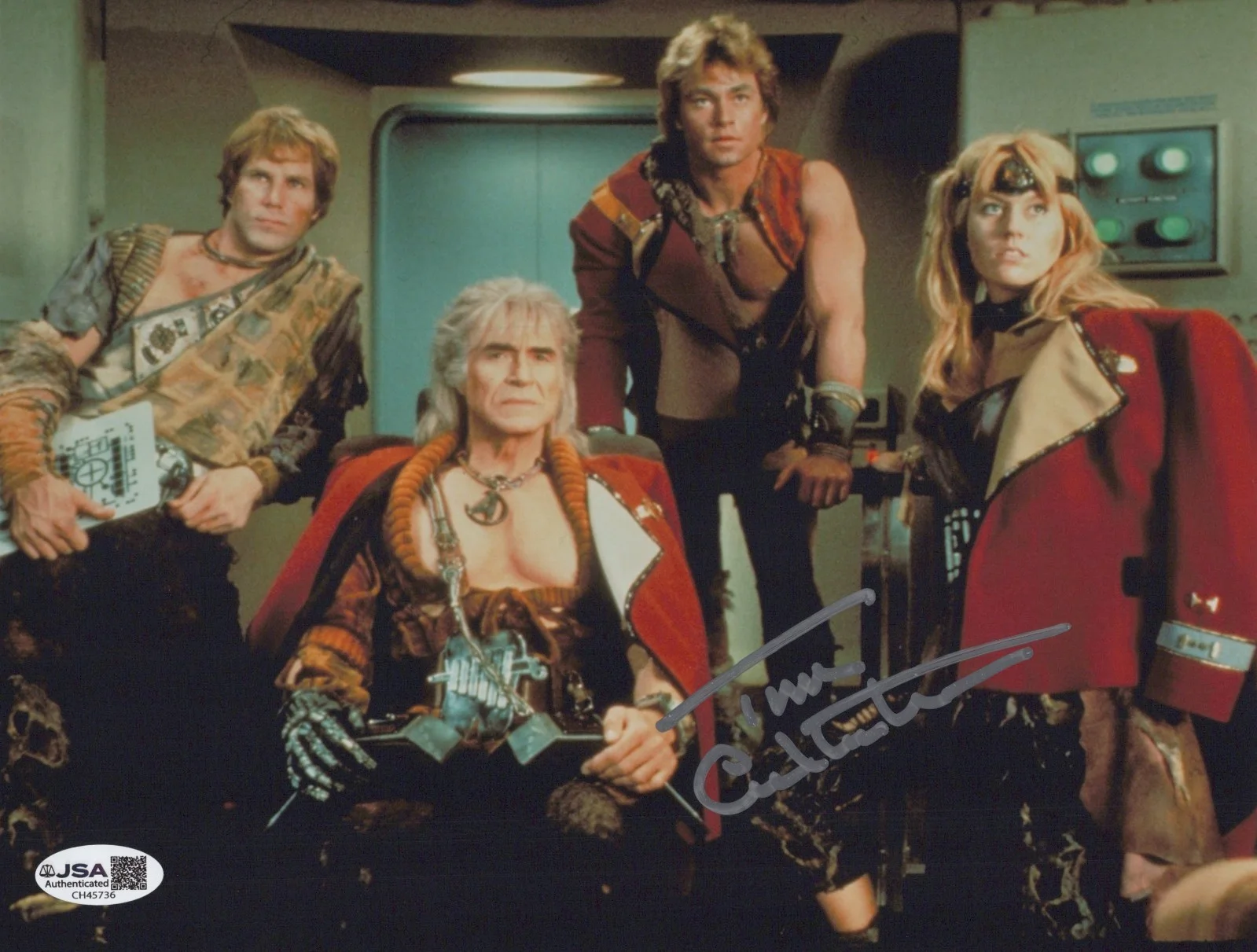 TIM CULBERTSON — TIM CULBERTSON Signed STAR TREK 2 :THE WRATH OF KHAN 8x10 Photo JSA COA Cert