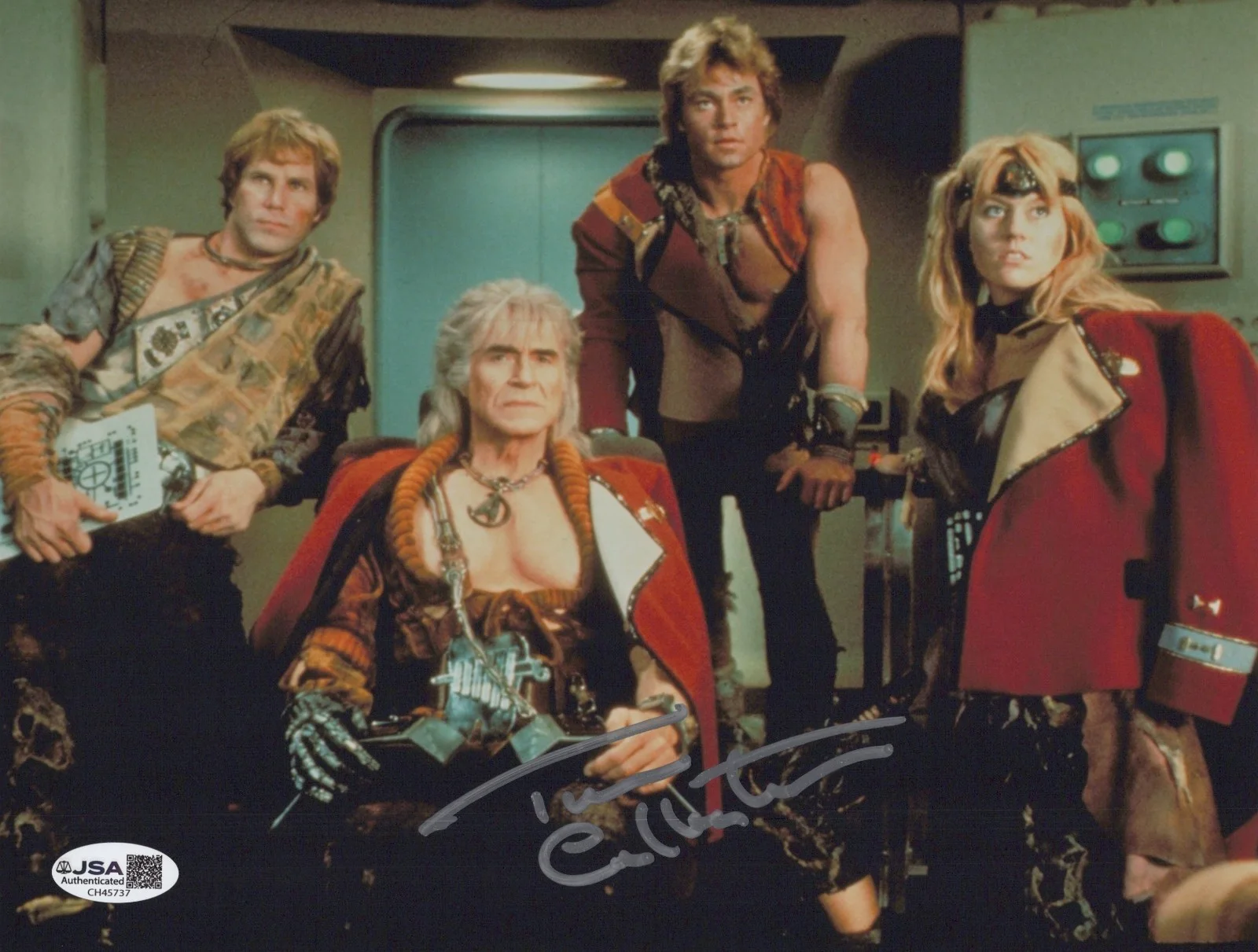 TIM CULBERTSON — TIM CULBERTSON Signed STAR TREK 2 :THE WRATH OF KHAN 8x10 Photo JSA COA Cert