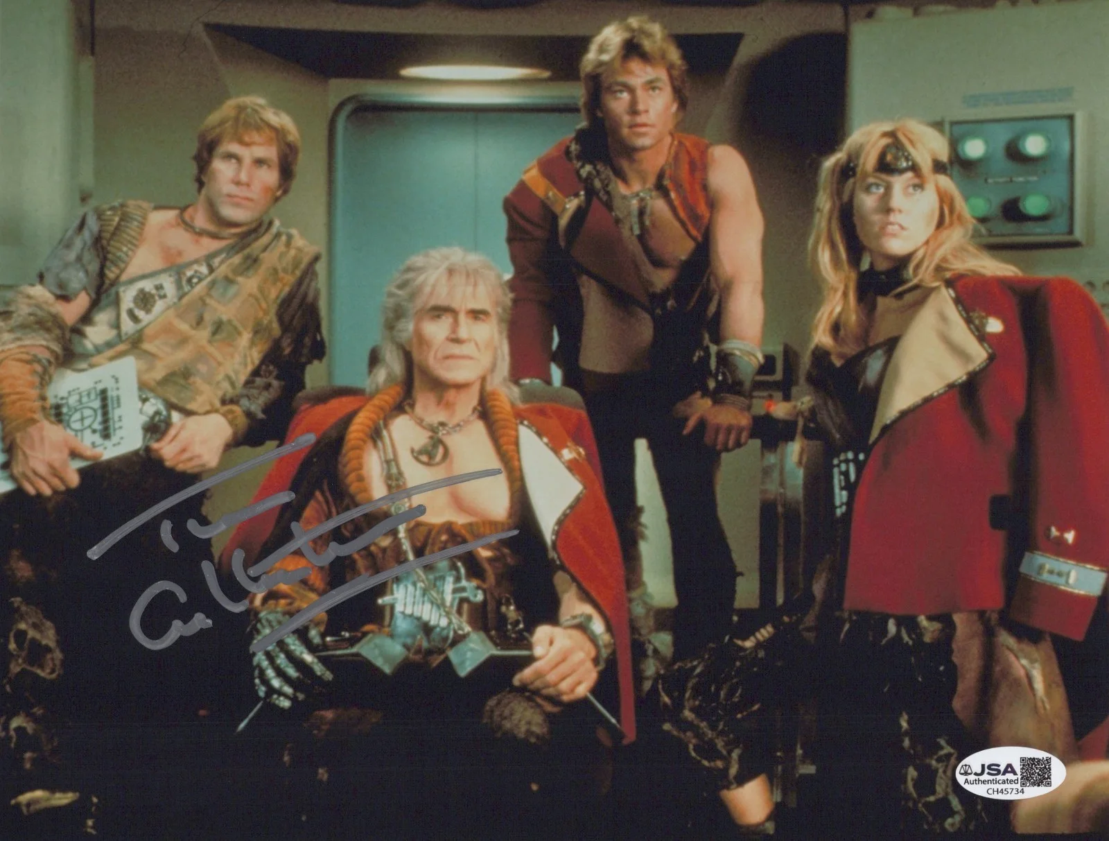 TIM CULBERTSON — TIM CULBERTSON Signed STAR TREK 2 :THE WRATH OF KHAN 8x10 Photo JSA COA Cert