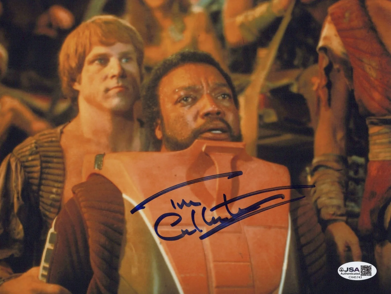TIM CULBERTSON — TIM CULBERTSON Signed STAR TREK 2 :THE WRATH OF KHAN 8x10 Photo JSA COA Cert