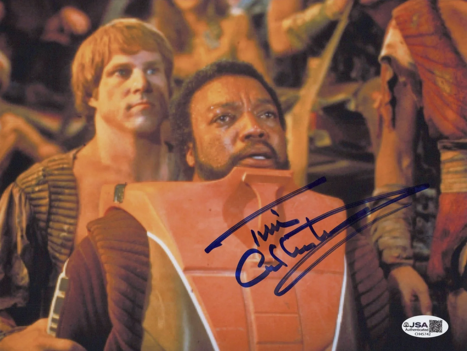 TIM CULBERTSON — TIM CULBERTSON Signed STAR TREK 2 :THE WRATH OF KHAN 8x10 Photo JSA COA Cert
