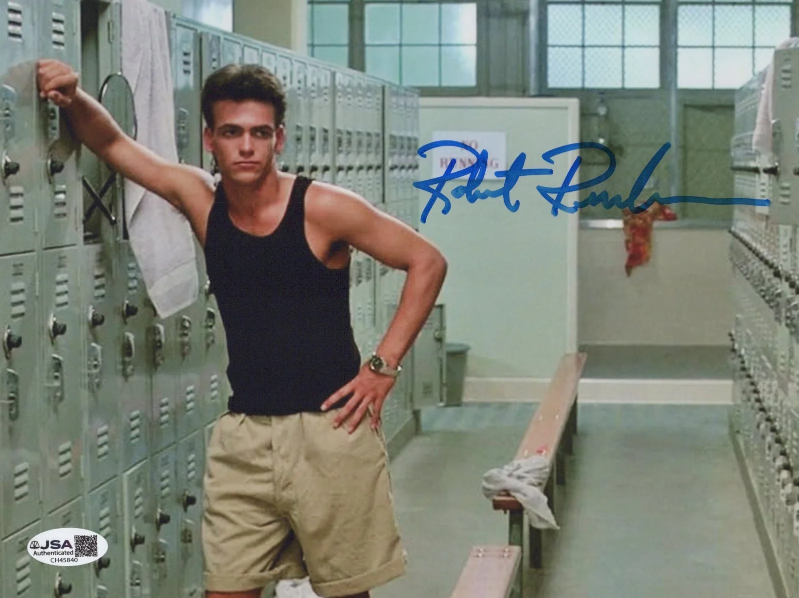 ROBERT RUSLER — ROBERT RUSLER Signed 8x10 WEIRD SCIENCE Photo MAX Autograph JSA COA
