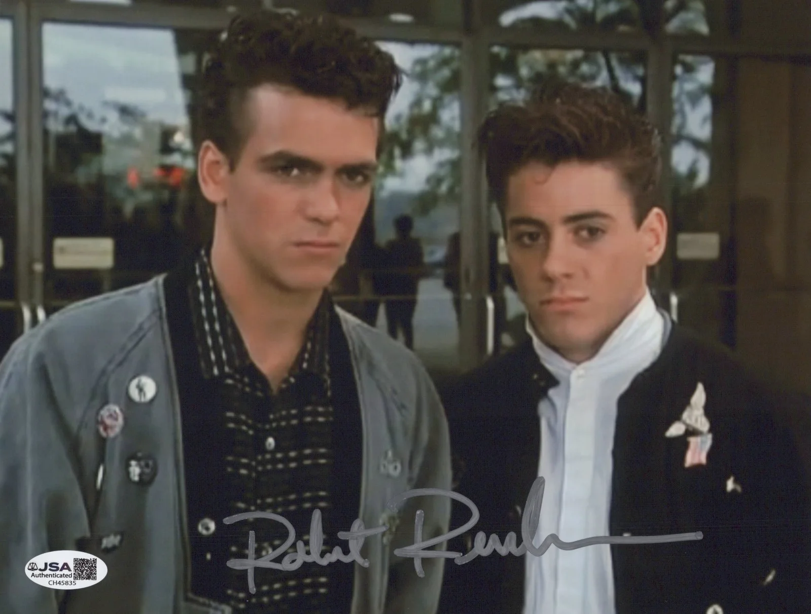 ROBERT RUSLER — ROBERT RUSLER Signed 8x10 WEIRD SCIENCE Photo MAX Autograph JSA COA