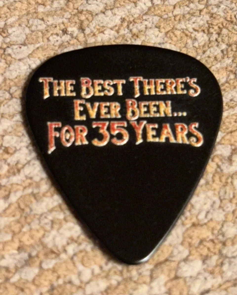 Charlie Daniels Guitar Pick The Devil Went Down To Georgia 35years, Authentic, image 2