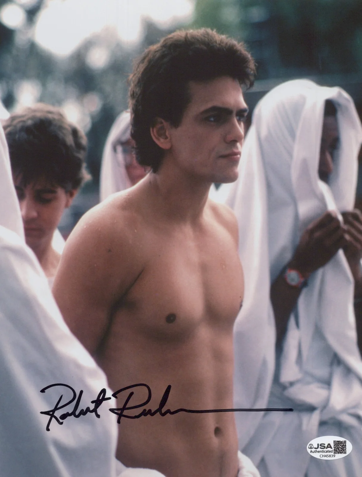 ROBERT RUSLER — ROBERT RUSLER Signed 8x10 A NIGHTMARE ON ELM ST. 2 Photo RON Autograph JSA COA
