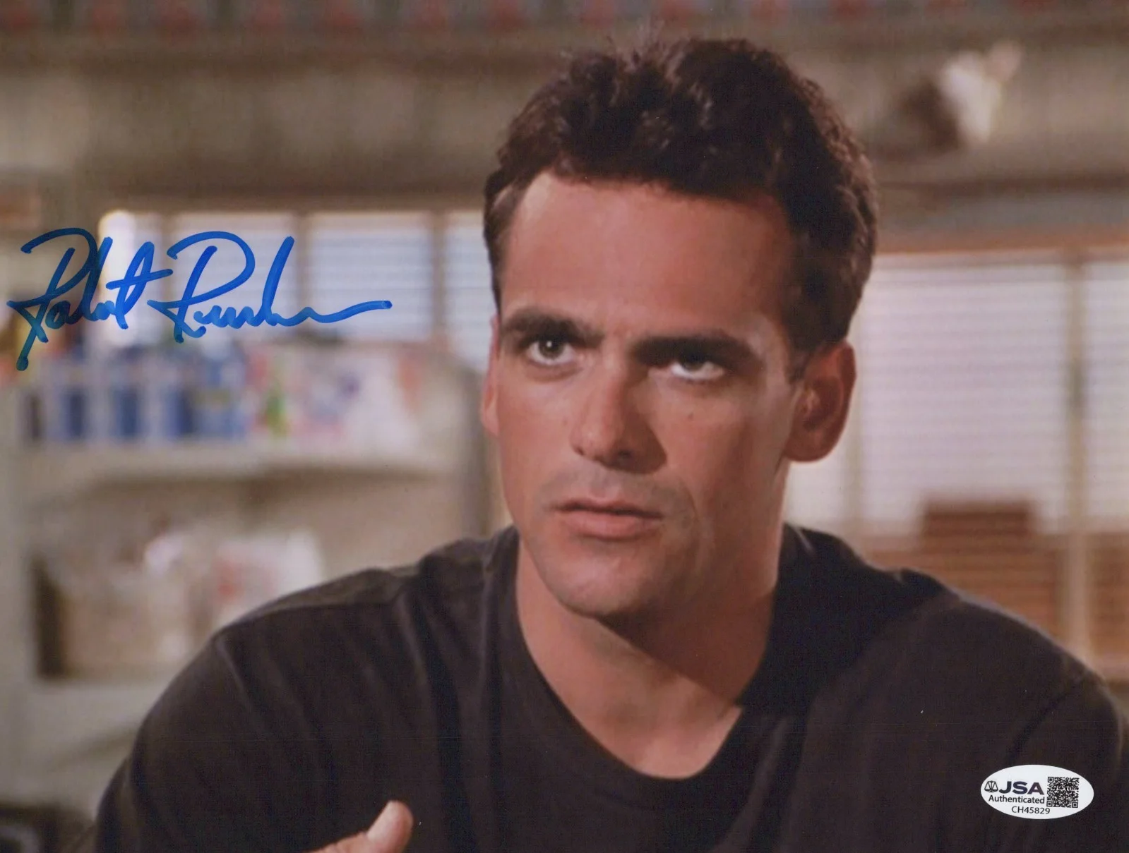 ROBERT RUSLER — ROBERT RUSLER Signed 8x10 WEIRD SCIENCE Photo MAX Autograph JSA COA
