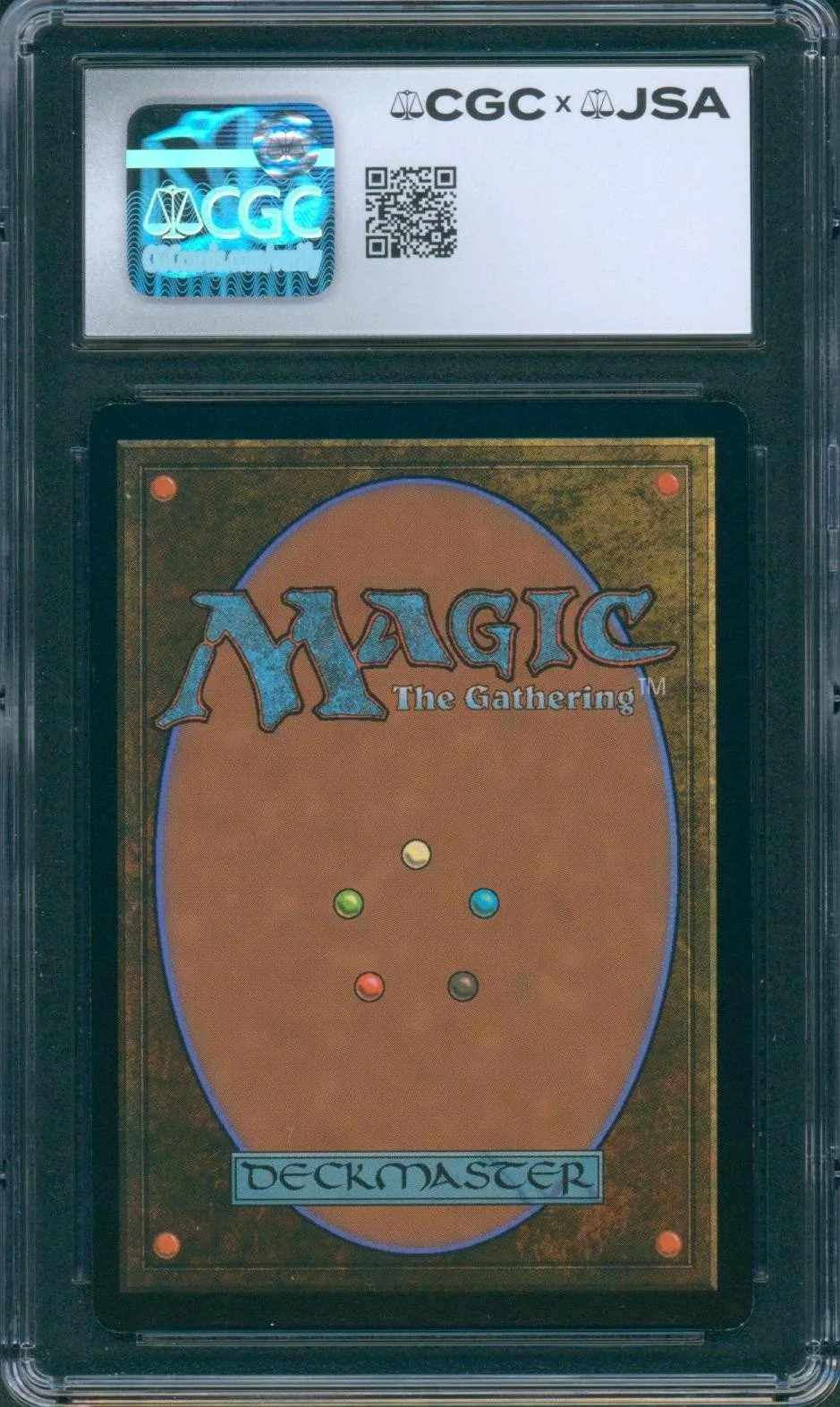 Jason Griffith — Jason Griffith Signed Card Sonic x Magic Foil Borderless Mint 9 CGC x JSA SLAB, image 2