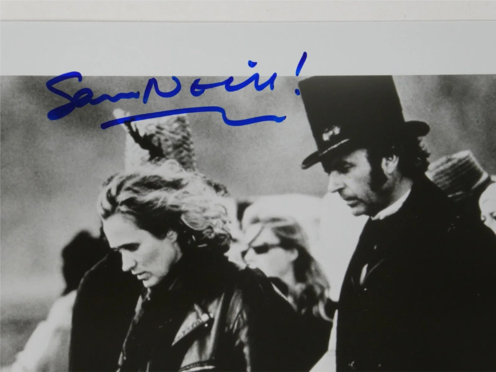 Sam Neill — Sam Neill Signed B&W 8x10 Promo Photo The Piano Autographed JSA COA, image 3