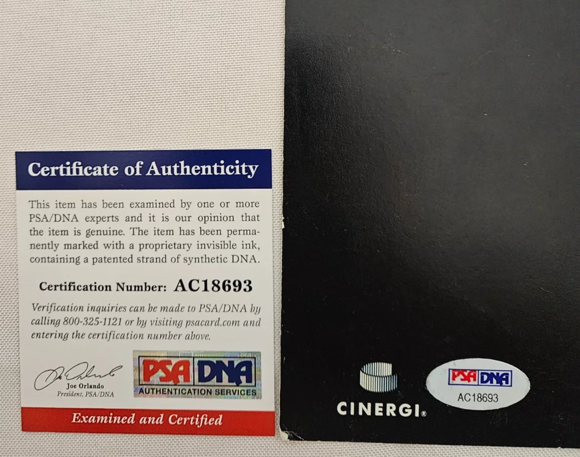 Bruce Willis — Bruce Willis signed 9" x 11.5" Pamphlet w/ PSA/DNA CoA, Die Hard, image 4