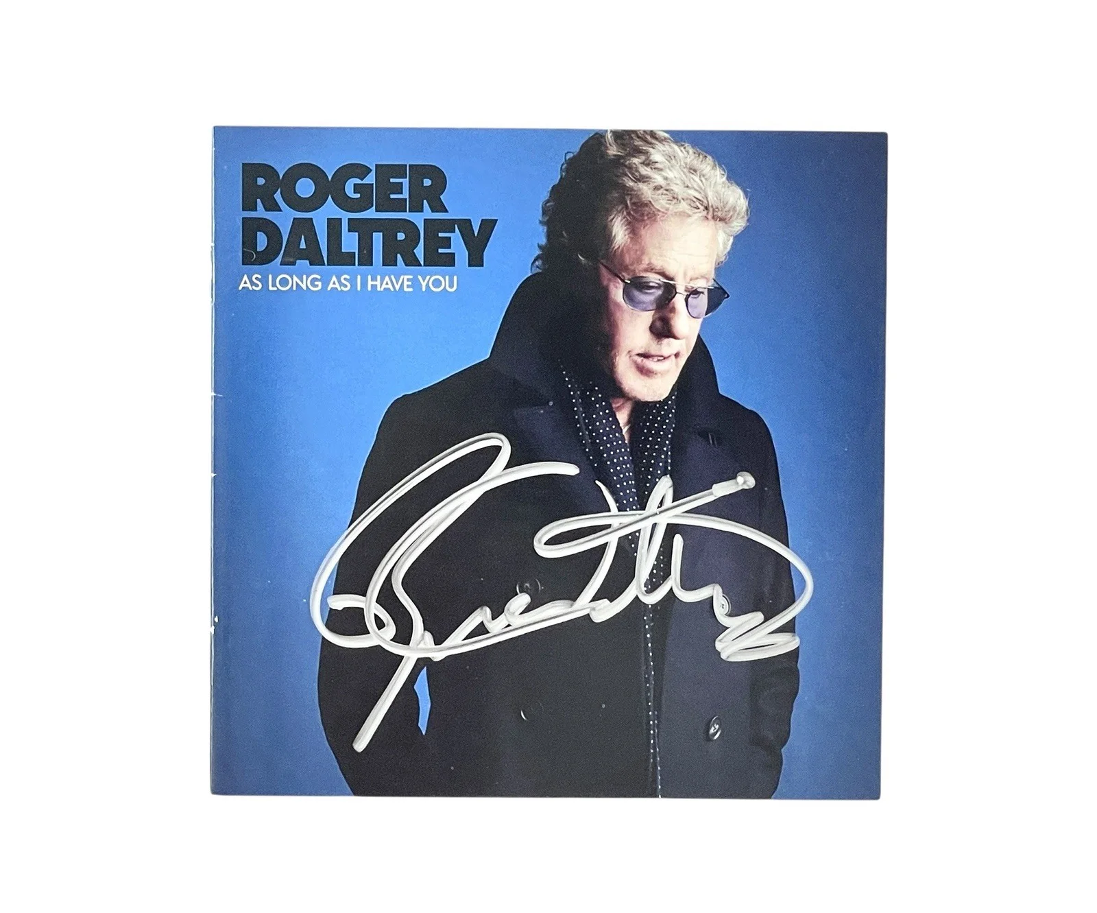 Roger Daltrey of The Who Rare Signed Autographed CD As Long As I Have You + BAS, изображение 2