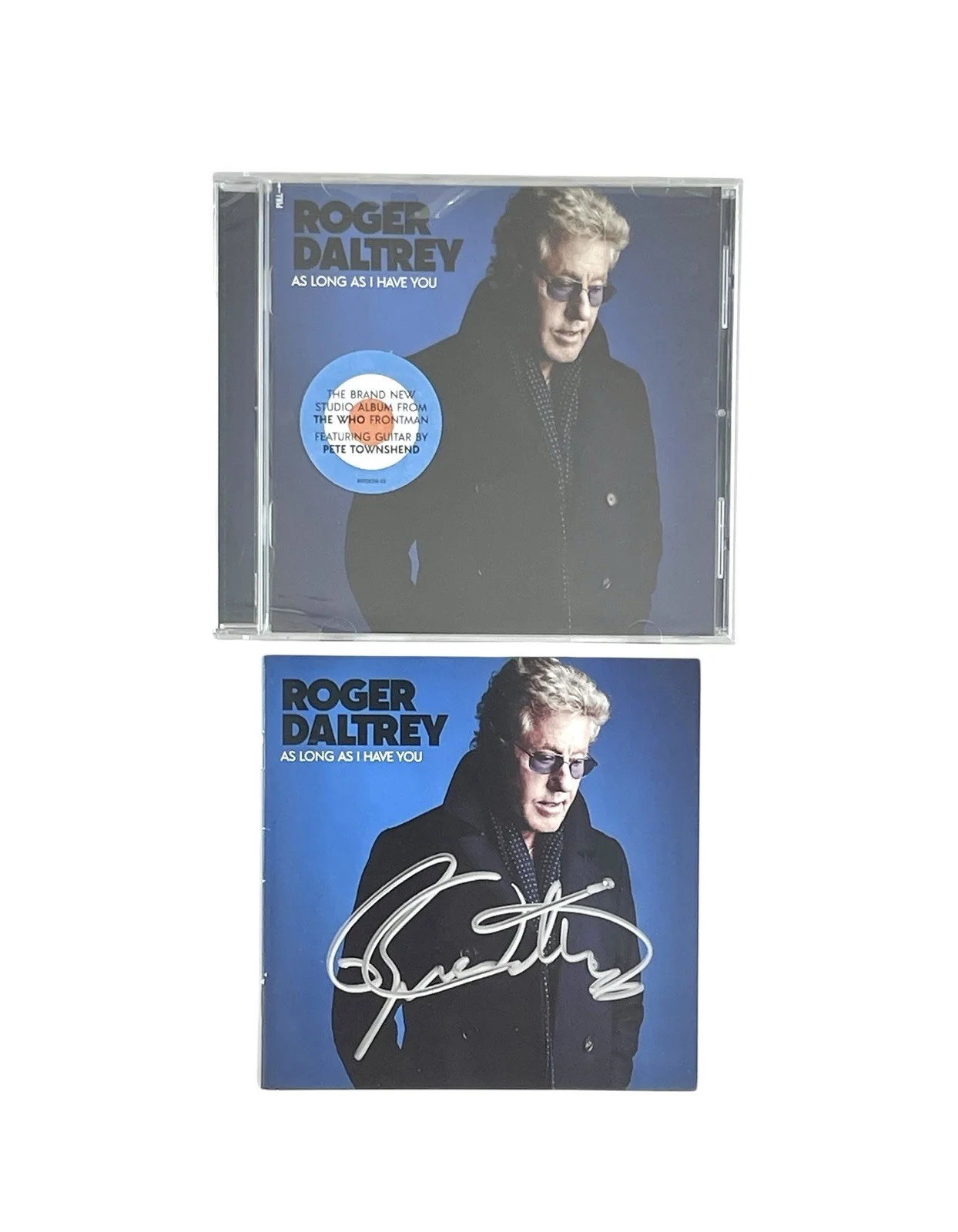 Roger Daltrey of The Who Rare Signed Autographed CD As Long As I Have You + BAS, изображение 3