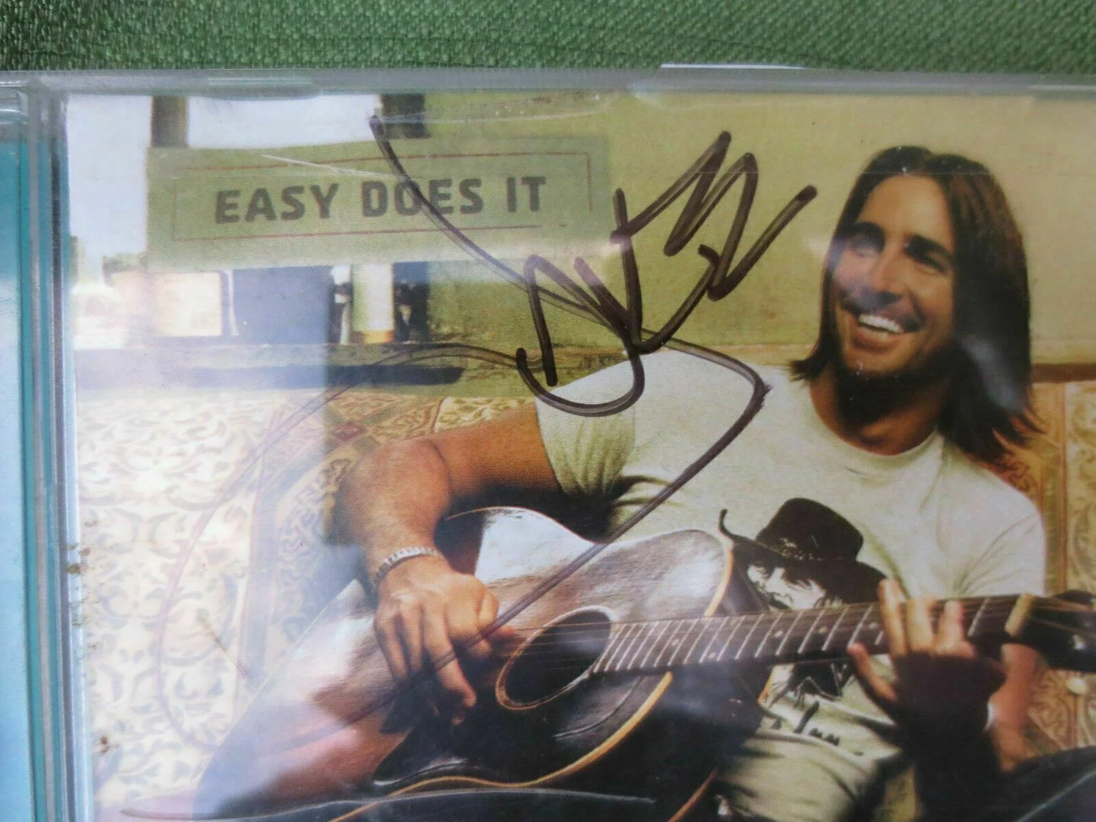 JAKE OWEN SIGNED EASY DOES IT CD COVER, image 2